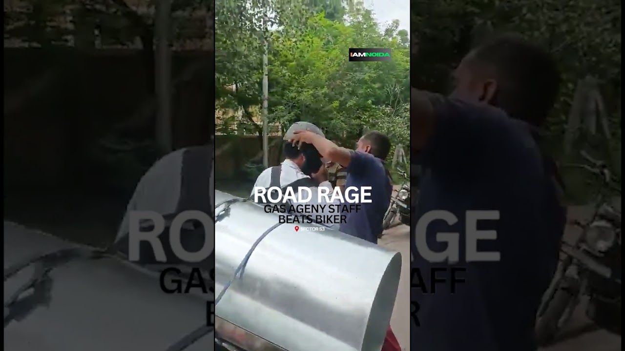 Road rage in Noida