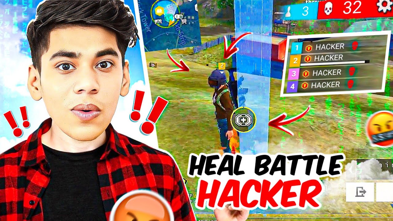Hacker Girl vs Last Zone Pusher😵‍💫Top 1 Lobby *Must Watch* !!