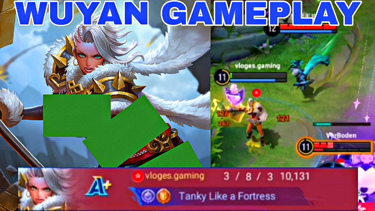 WUYAN RANKED MATCH GAMEPLAY | HONOR OF KINGS GAMEPLAY | PLATINUM RANKED MATCH GAMEPLAY 