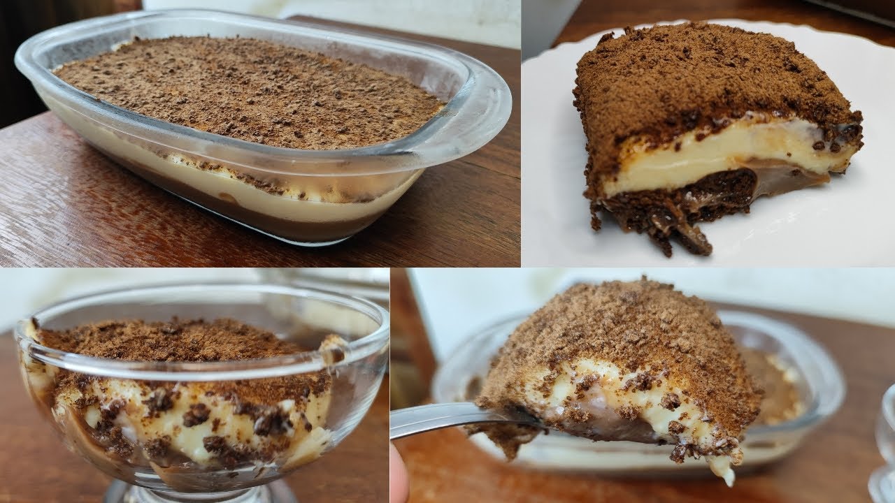 SOBREMESA CREMOSA DE OVOMALTINE| A MELHOR QUE JA COMI