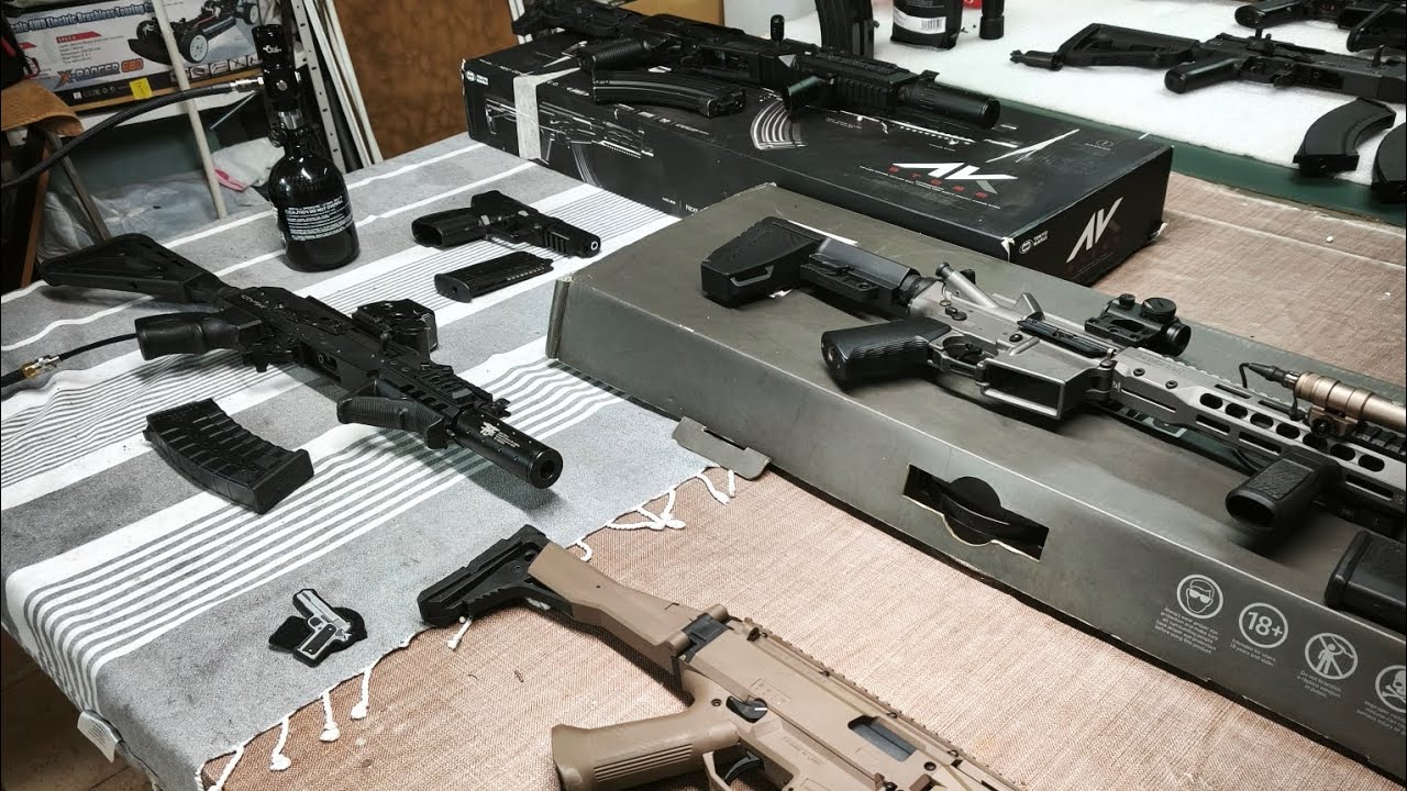 Nuevas replicas en la guarida de José. 2 (Anoia Airsoft)