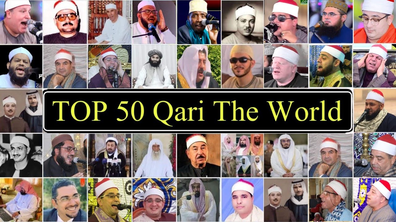 TOP 50 Qari In The World | Qari Mahmood Shahat |Sheikh Hajjaj Ramzan| Eidi Shaban | Abdulbasit 2022