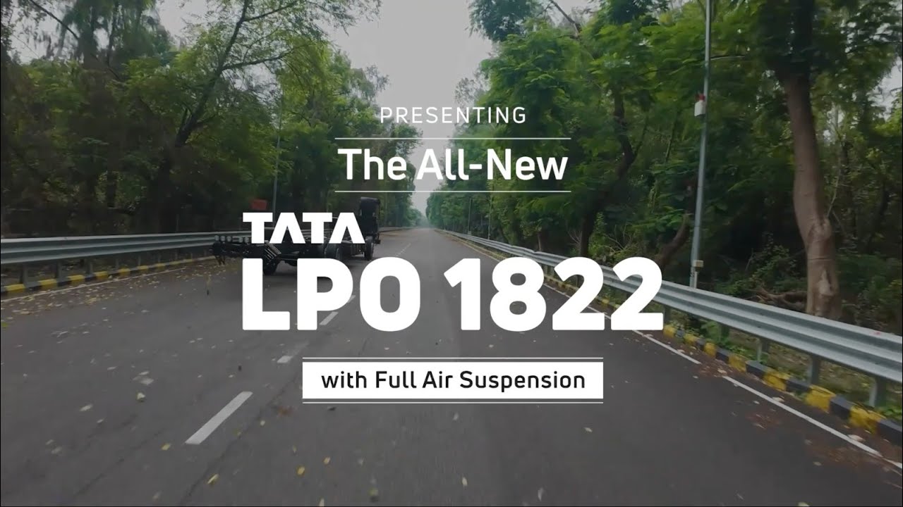Представляем совершенно новый Tata LPO 1822 с полной пневматической подвеской