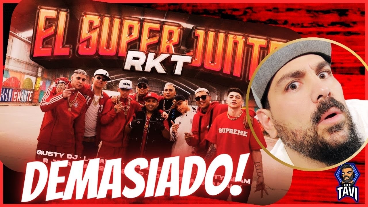 REACCION A EL Super Junte RKT - Gusty Dj