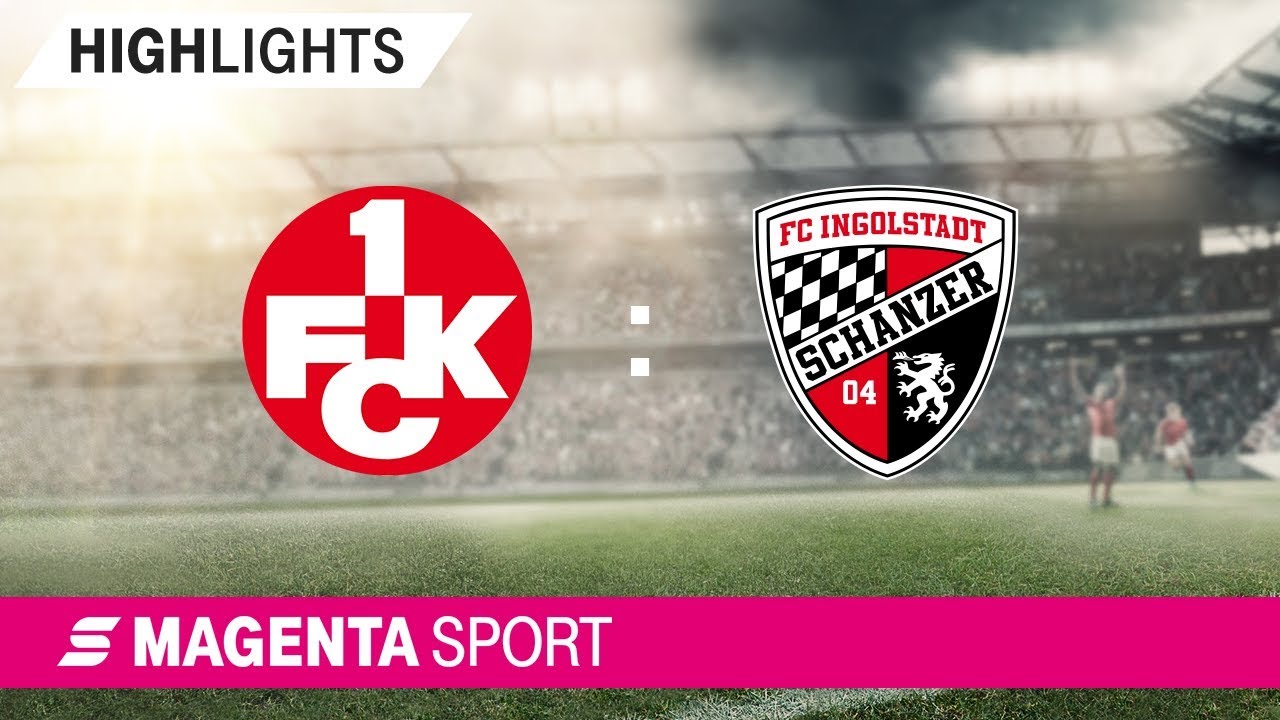 1. FC Kaiserslautern - FC Ingolstadt | Spieltag 3, 19/20 | MAGENTA SPORT