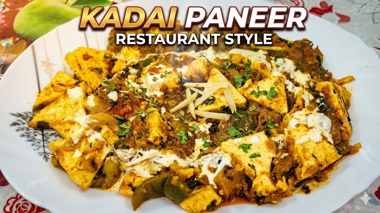 Kadai Paneer Recipe | कढ़ाई पनीर | Restaurant Style | Lunch/Dinner Recipe | Kadai Paneer