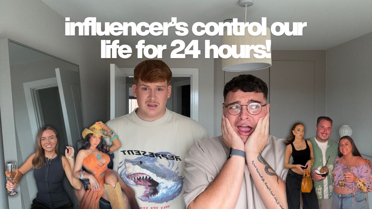 Influencers CONTROL Our Life For 24 Hours !! * CHAOS * 