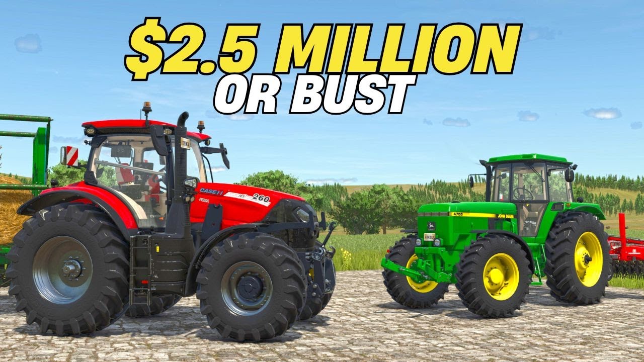 2,5 миллиона долларов или крах | Farming Simulator 25 | 5in5