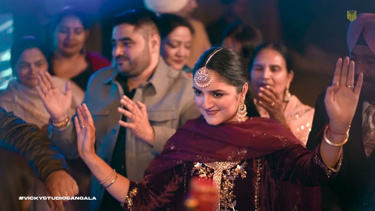 Same Day Edit Highlight 2024 II Jashanpreet & Manjot II Wedding Highlight II Vicky Studio Sangala