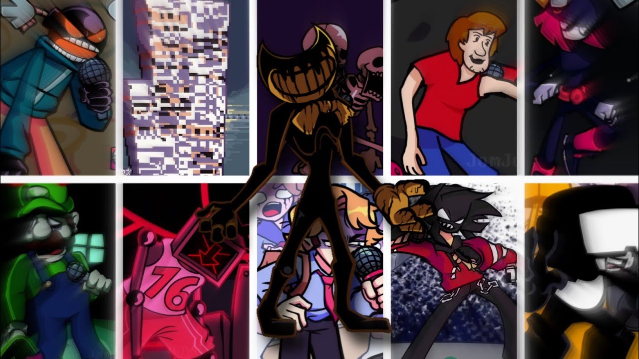 Last Reel, But Everyone Sings it ✒️(FNF Last Reel But Different Characters Sing It)