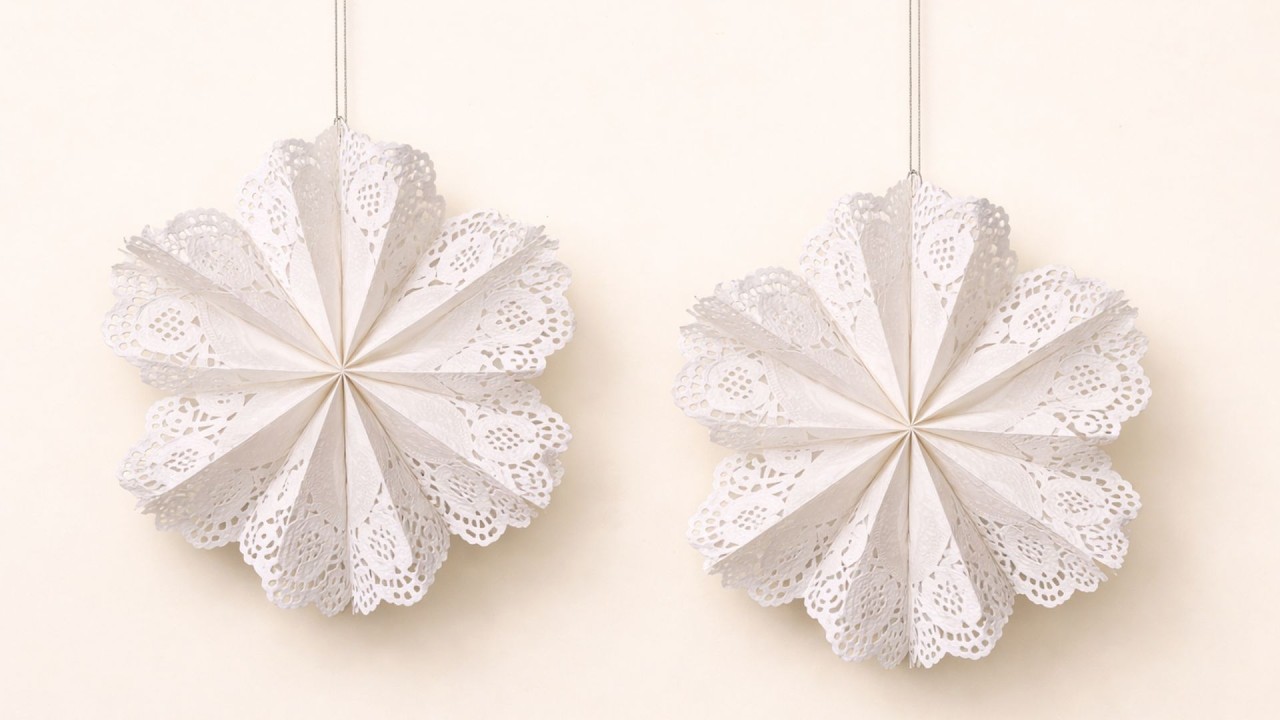 How to make a DIY Beautiful Christmas Paper Ornament