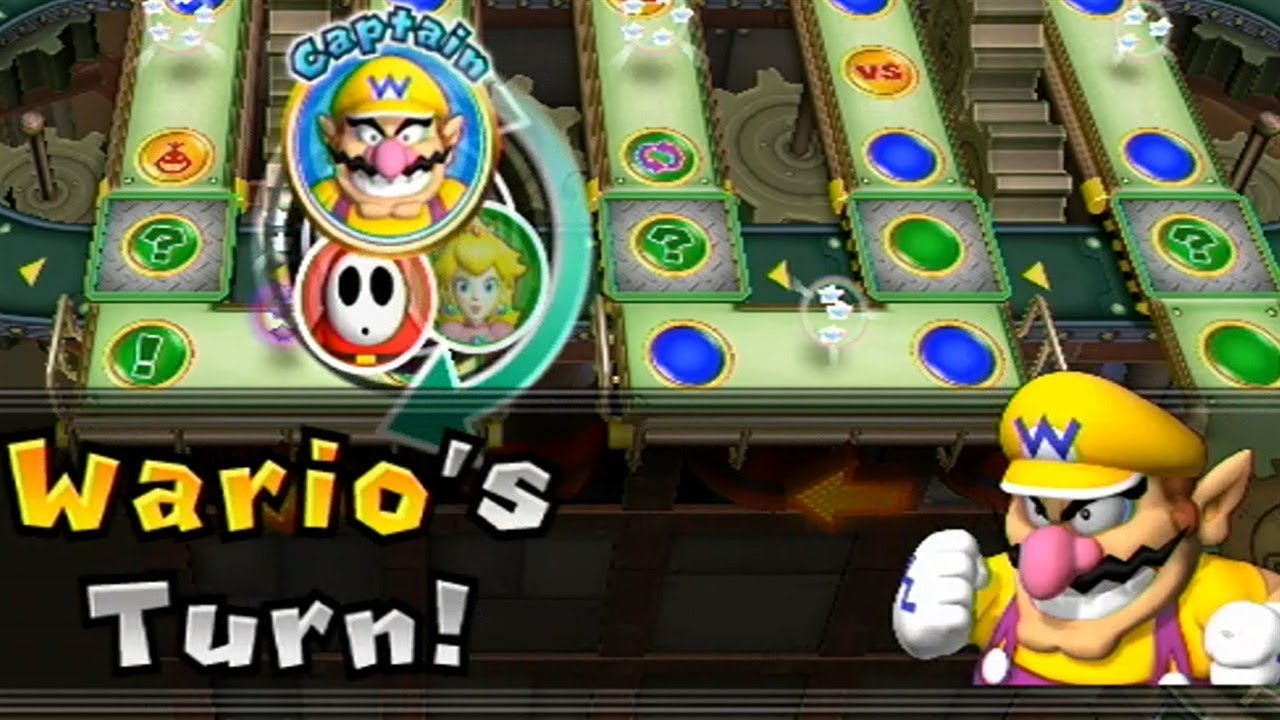 Mario Party 9◆Solo Mode #43 Wario◆Bob omb Factory◆Peach CPU Aggressive toward Wario