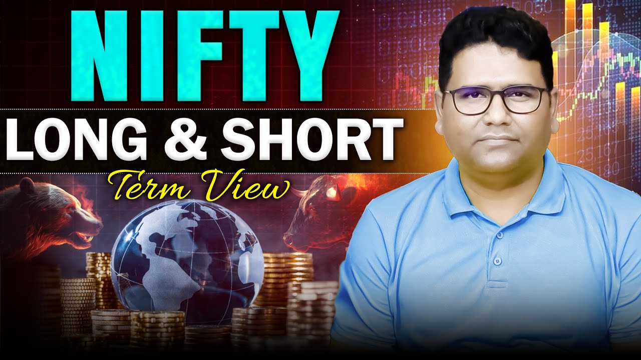 NIFTY Long & Short Term View || Nifty Long & Short Term View || #financialmarket #nifty