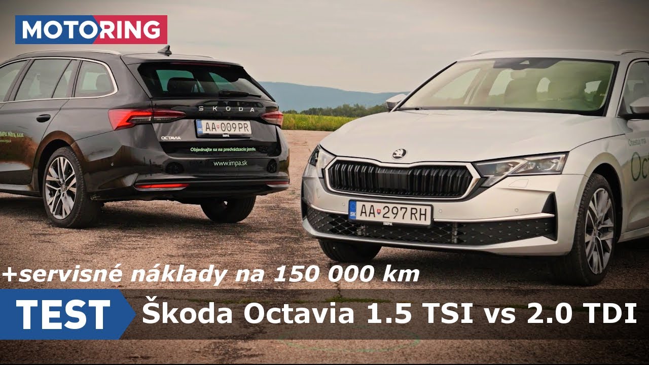 TEST | Škoda Octavia 1.5 TSI vs. 2.0 TDI | Oplatí sa ešte diesel? | Motoring TA3