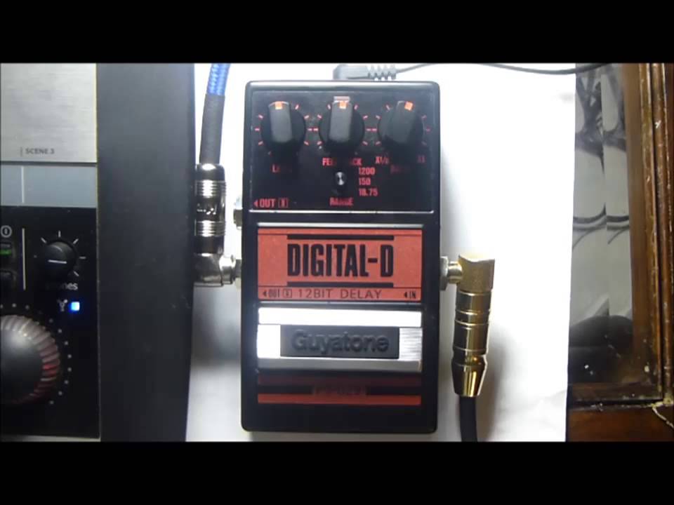 Guyatone PS-029 Digital-D Digital Delay Guitar Effect Pedal