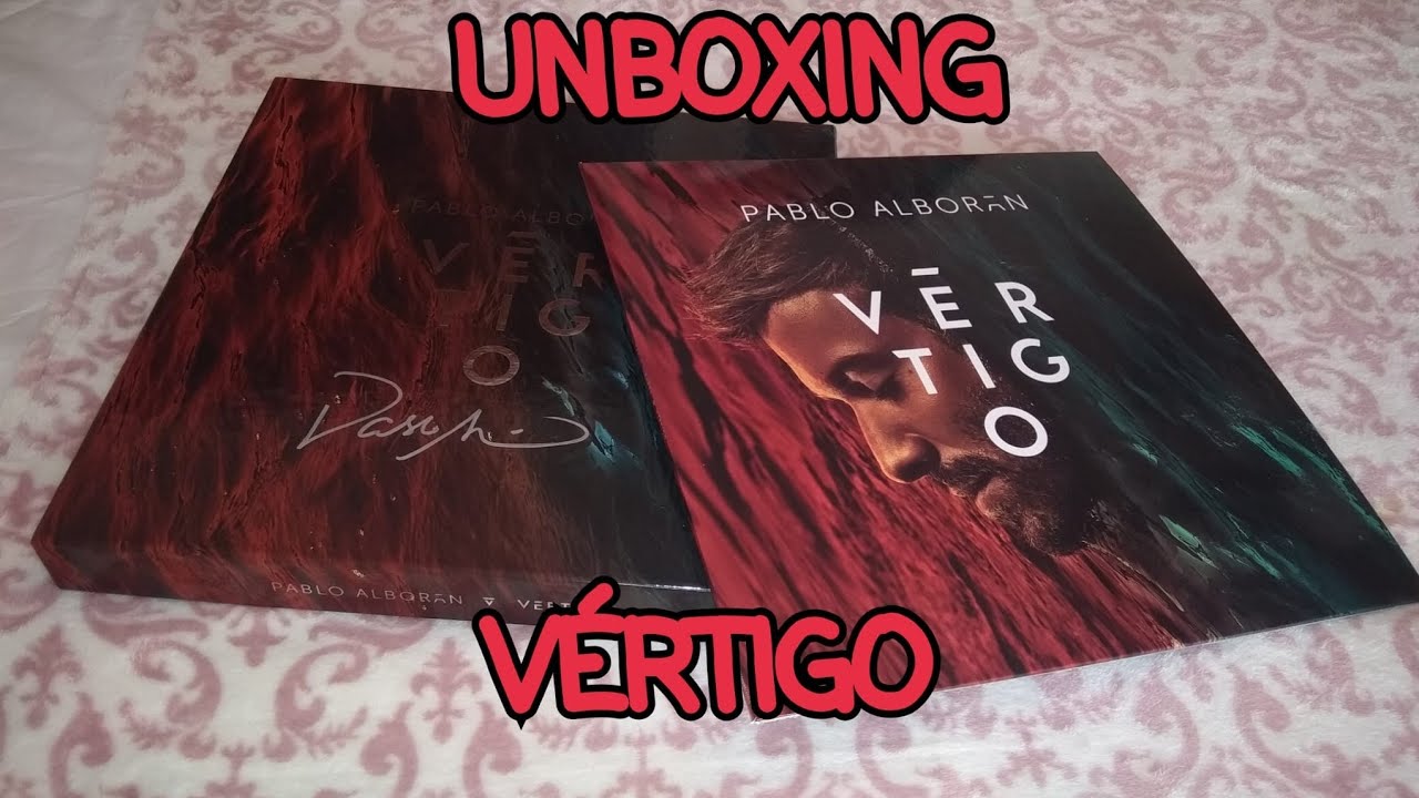 Unboxing VÉRTIGO box set firmado (Pablo Alborán) *Colaboración con mi hermana*  | Sugarfall