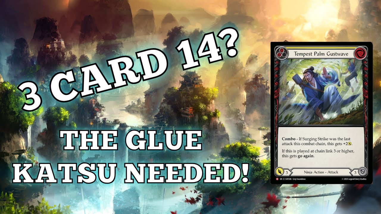 How to Use Tempest Palm Gustwave in Katsu - Flesh and Blood TCG