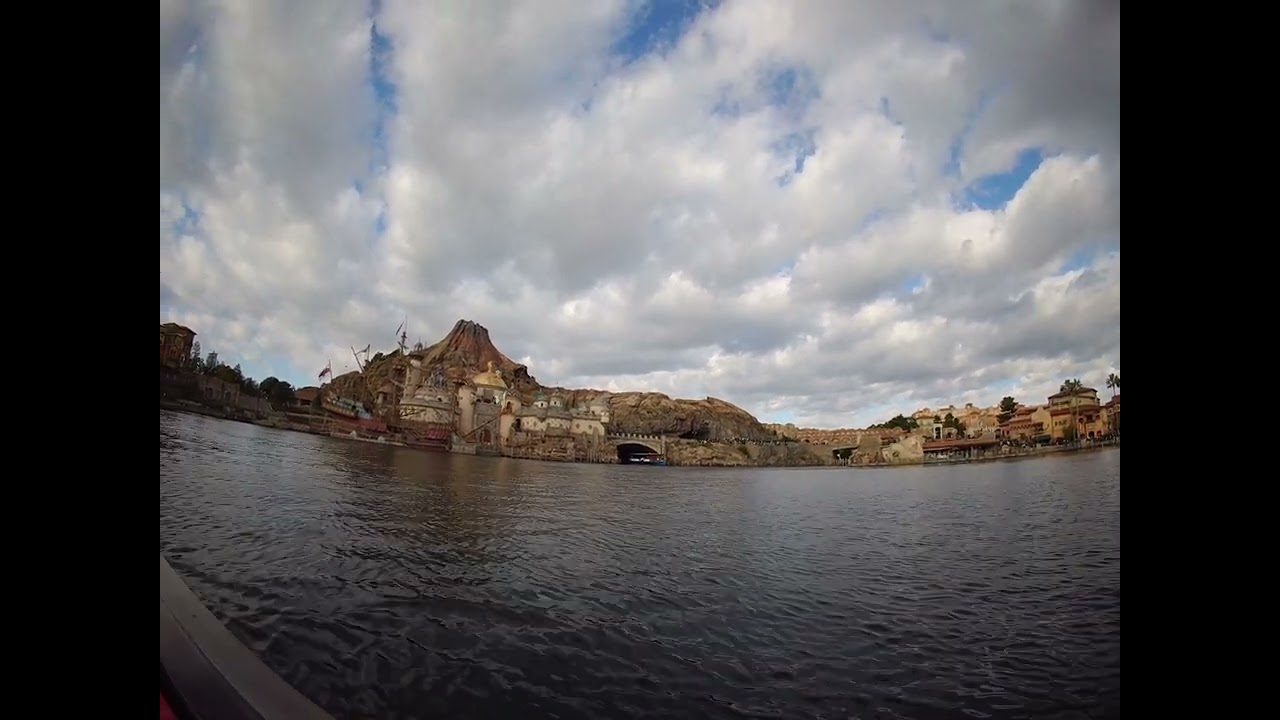 ディズニーシー「ヴェネツィアン・ゴンドラ」からの風景