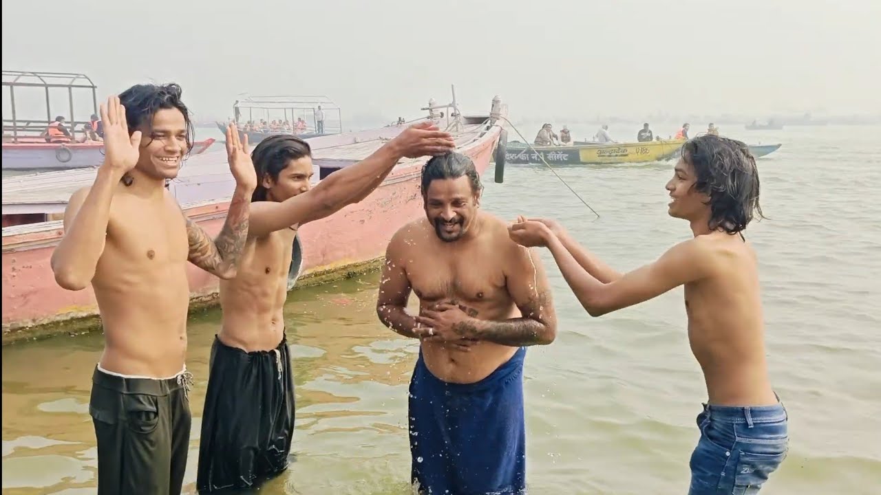 Ganga snan karvayu mara 3 dikra ye