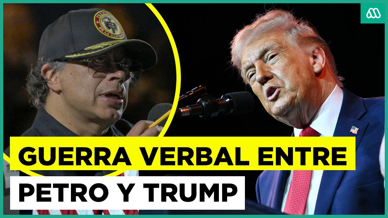 &iquest;Colombia vs. EE.UU.? La guerra verbal entre Trump y Petro