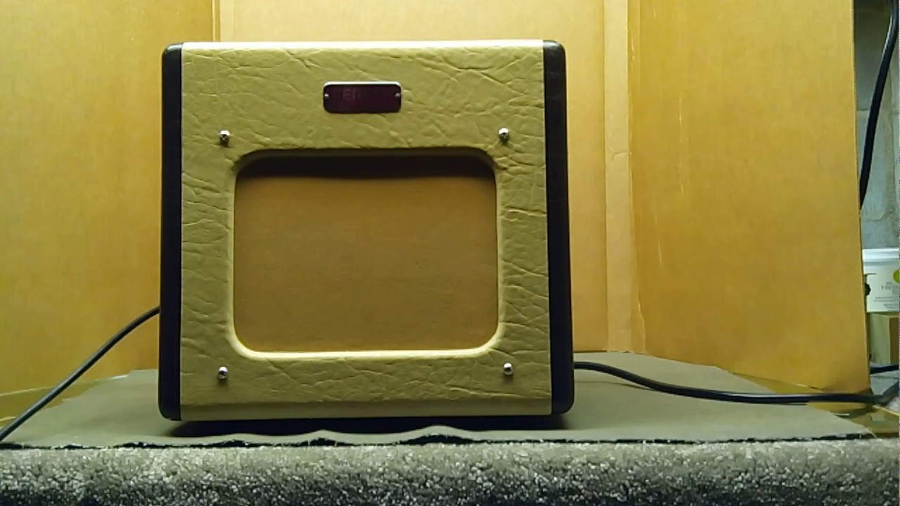 Fender 600 Champ Amp + Mods - Final Demo