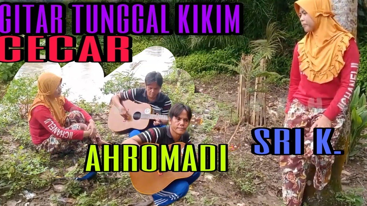 gitar tunggal.. ahromadi & sri k..dari mana.. (cecar)