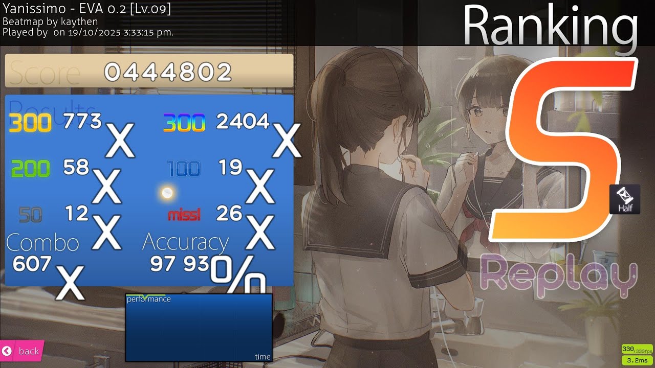 [o!m 7K] EVA 0.2 [Lv 09]+HT 97.93%