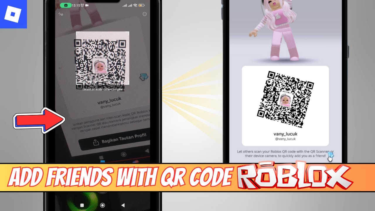 How to Add Friends on Roblox Using QR Code EASY