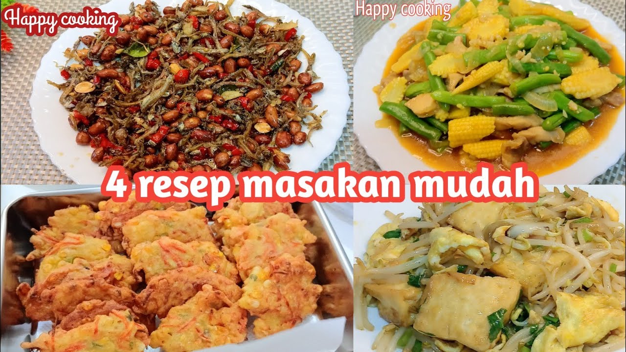4 Resep Masakan Simpel Untuk Menu Harian.