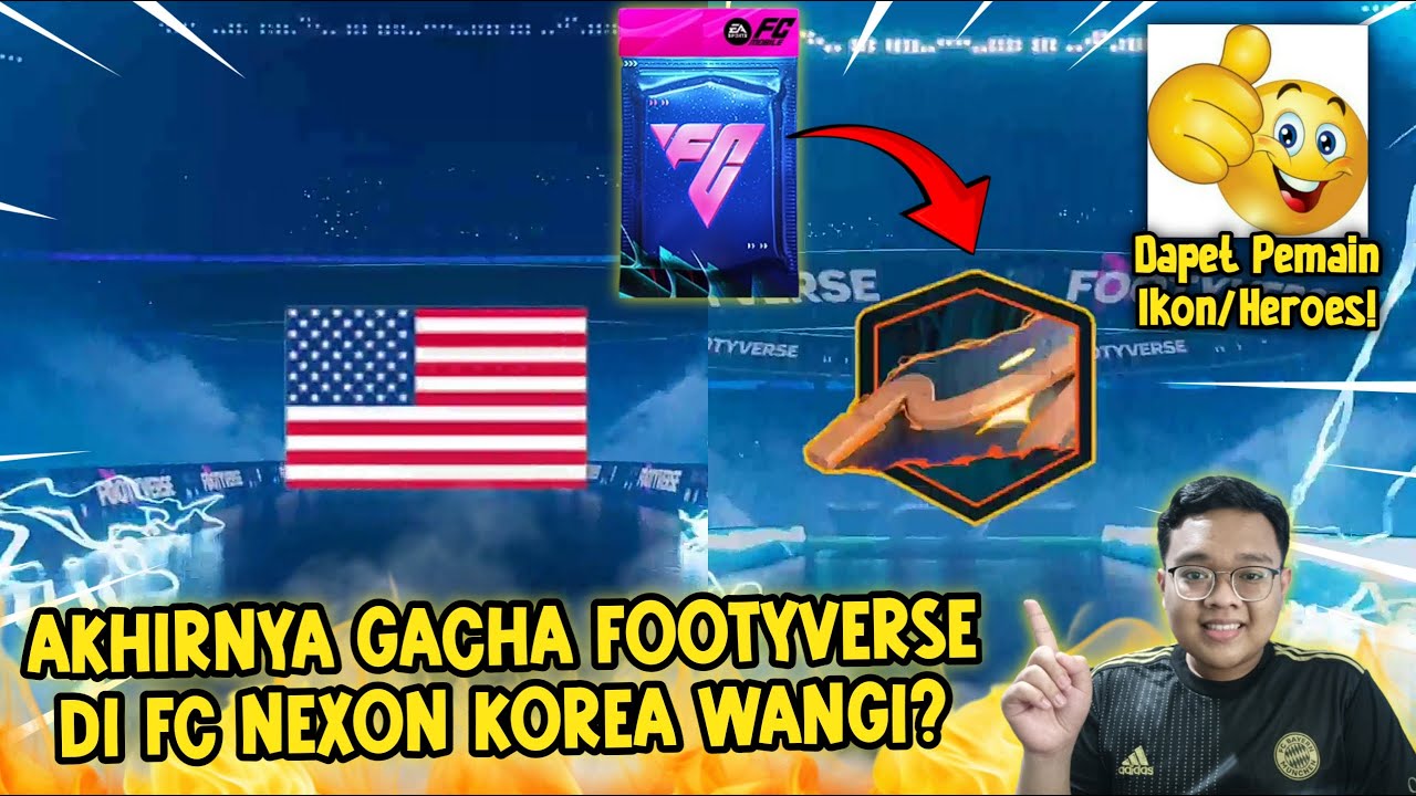 AKHIRNYA GACHA EVENT KAPTEN DAN FOOTYVERSE DI FC NEXON KOREA WANGI DAPET? - FC MOBILE NEXON KOREA