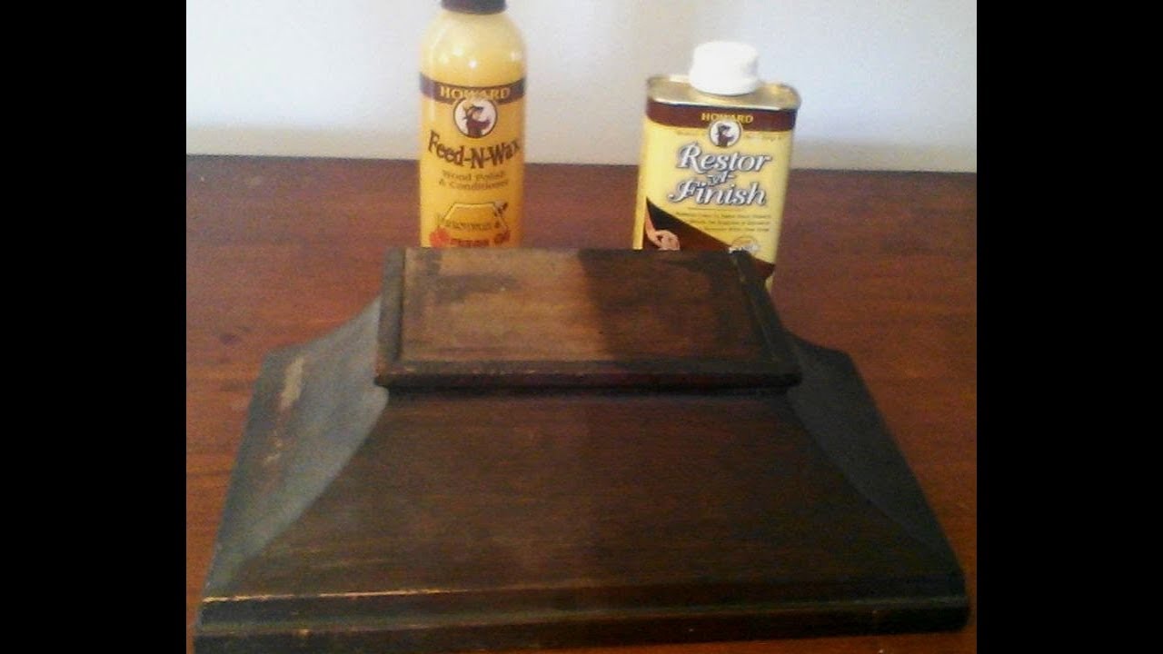HOWARD'S RESTOR-A-FINISH ~ How to restore the finish on antiques without refinishing