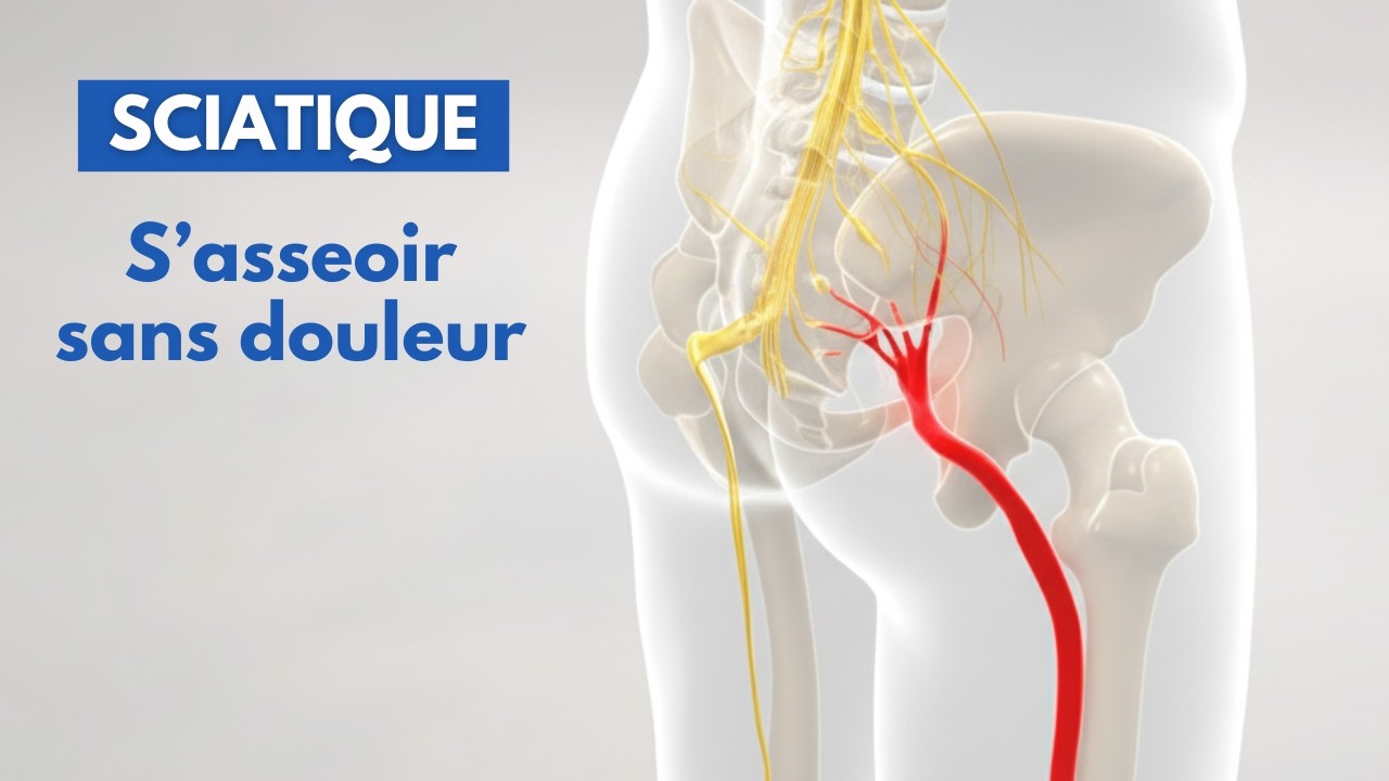 Comment S'ASSEOIR avec une SCIATIQUE ?