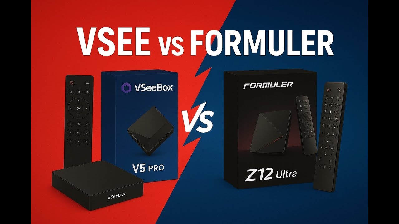 🔥 vSeeBox V5 Pro против Formuler Z11 Pro против Z12 Ultra