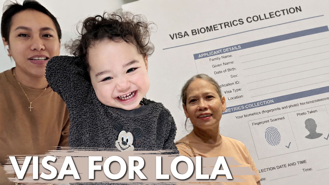 NAGPA BIOMETRICS NA SI LOLA FOR AUSTRALIA VISA! LET'S COOK LAING! ❤️ | rhazevlogs