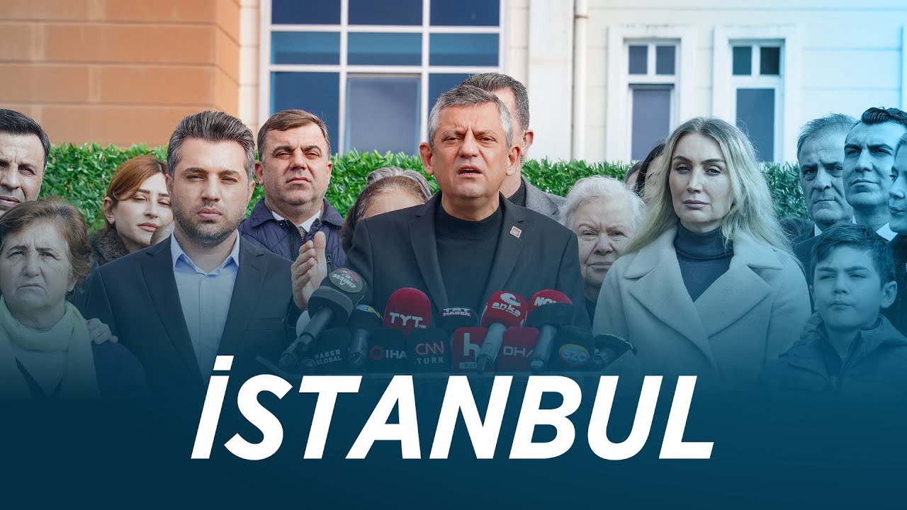 CHP GENEL BAŞKANI ÖZGÜR ÖZEL İSTANBUL'DA 28/01/2026