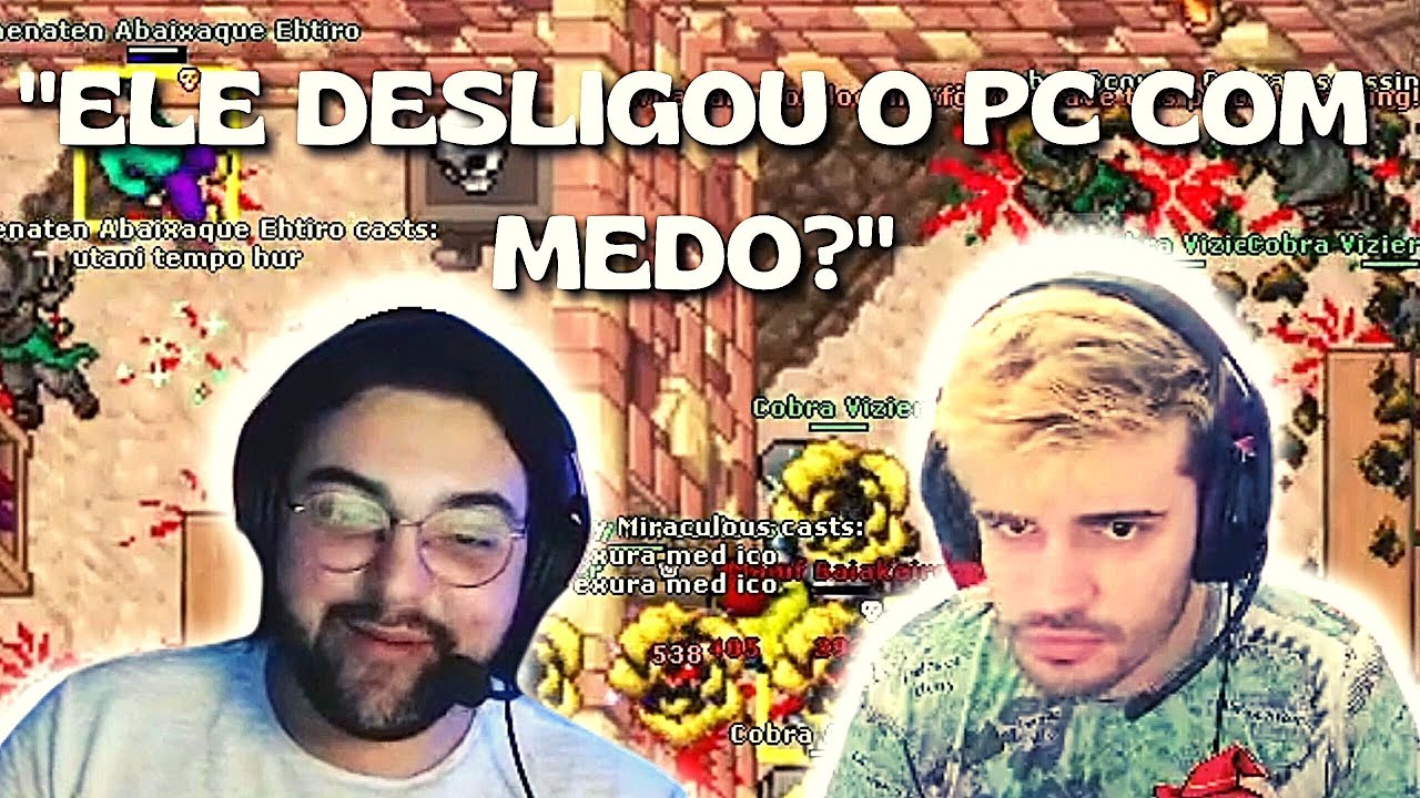 Tibia CAIU A LUZ DO BUGADO NO MEIO DOS COBRAS, NATTANK MORRENDO #FinanceirandoPlay
