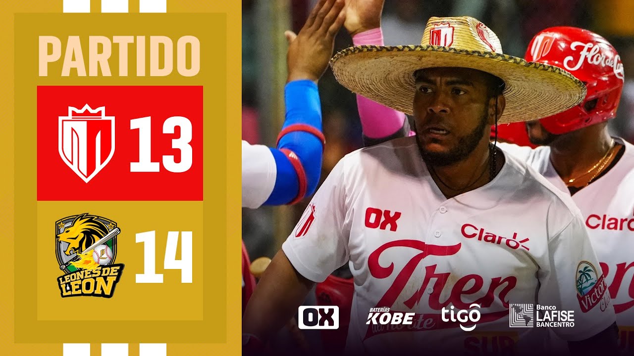 🔴 EN VIVO ⚾️ Béisbol de Nicaragua | Leones de León 🆚 Tren Del Norte | LBPN 2024/2025 Final Juego 3