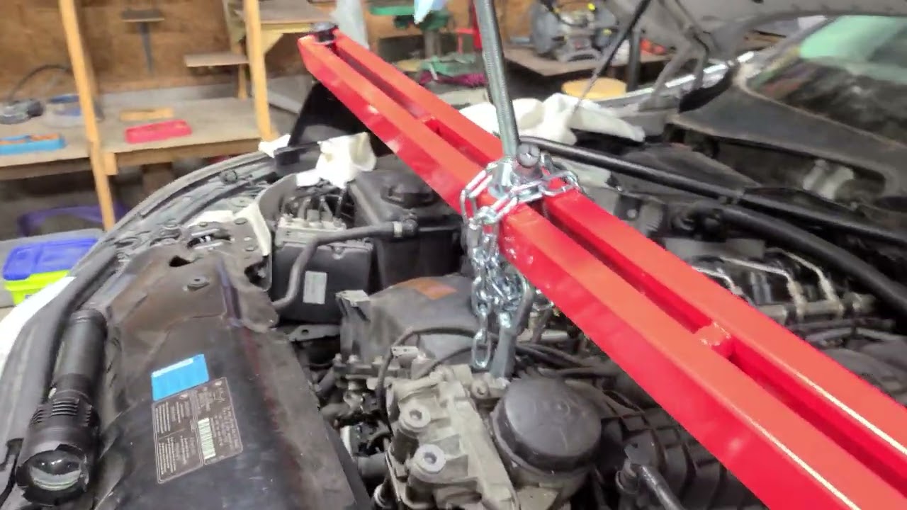 BMW 535i rack and pinion removal part 2