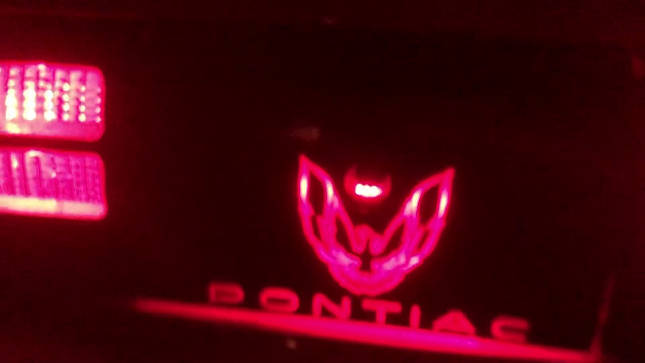 LIGHT UP BIRD LOGO.  Panel for 3rd Gen