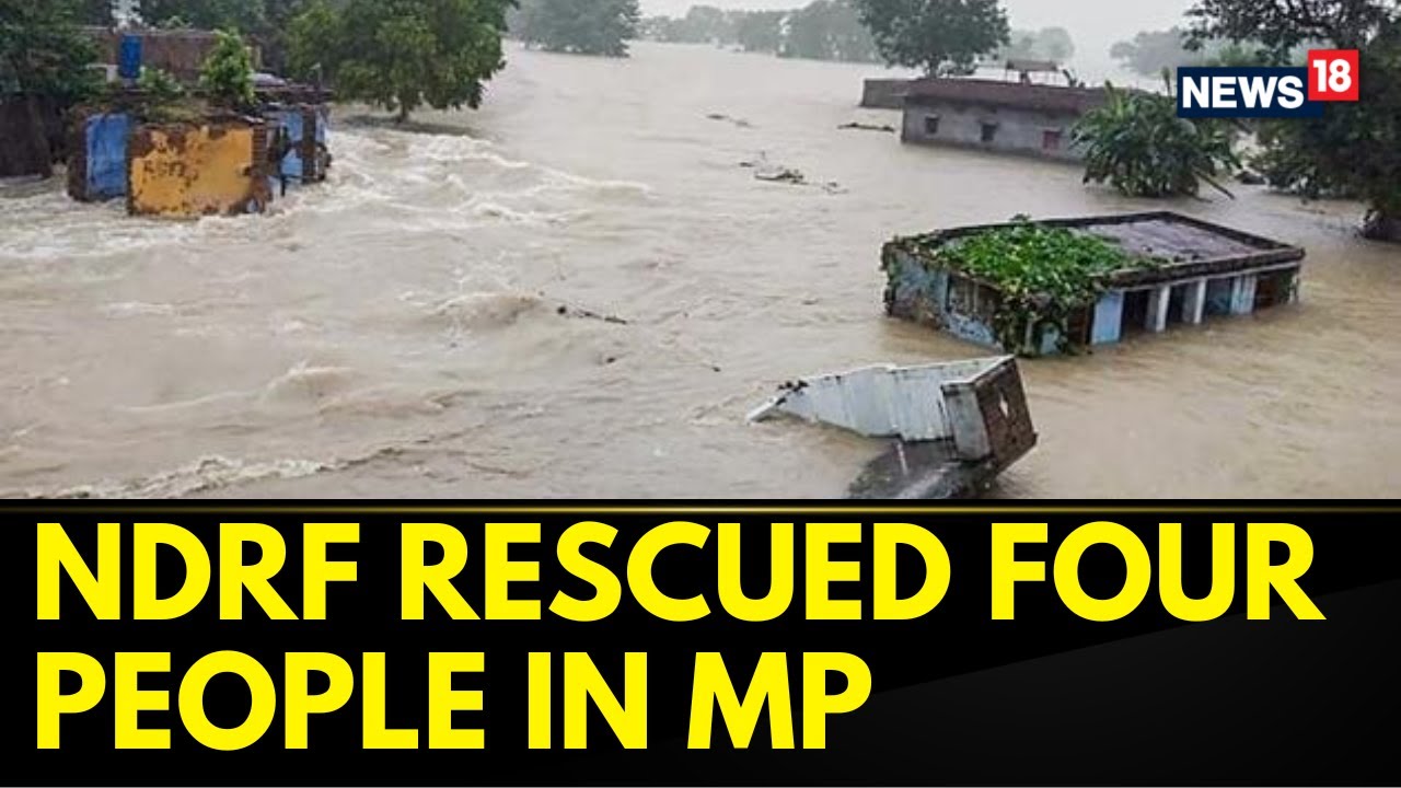 Madhya Pradesh Rain News | Four People Rescued In14-Hour Long Rescue Operation In Jabalpur | News18