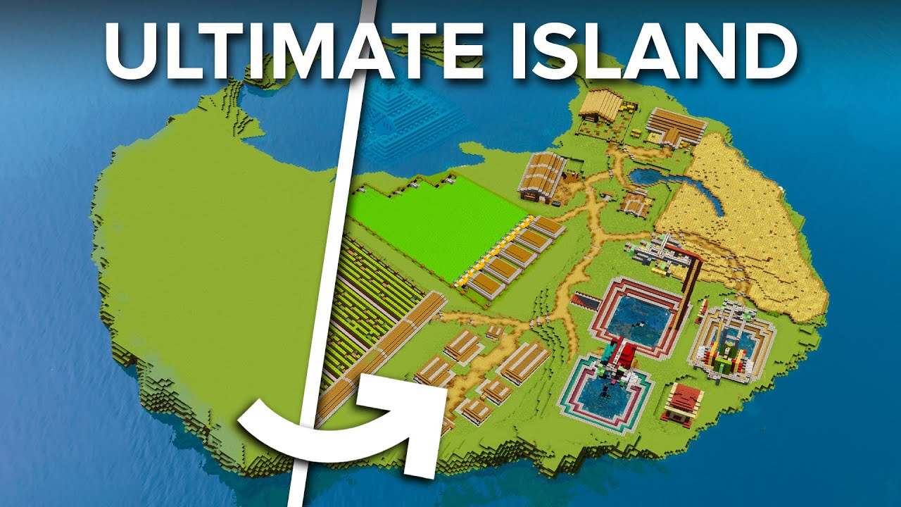Ultimate Island Transformation in Minecraft Survival