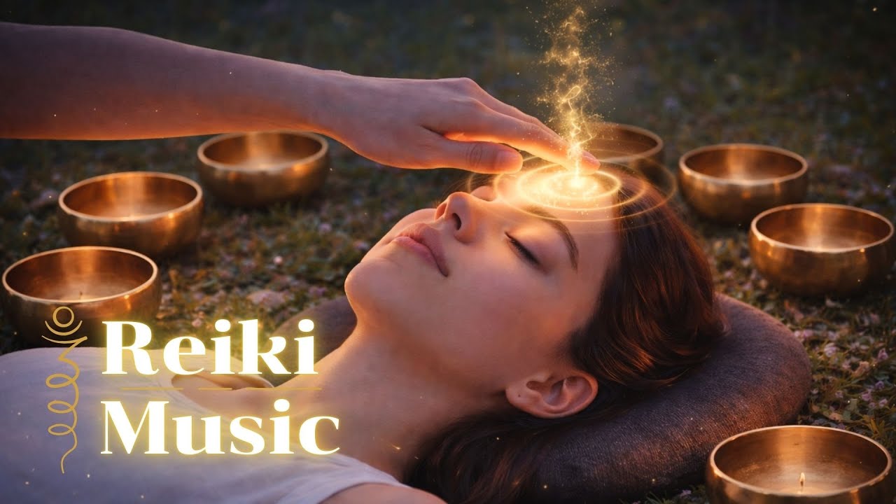 Música Reiki ✨ Limpia el Aura y el Espacio | Calma la Mente y Reduce Pensamientos