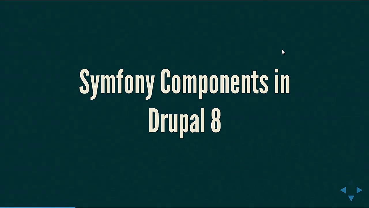DrupalCon Vienna 2017: Symfony in Drupal 8: How much and what does Drupal inherit from Symfony