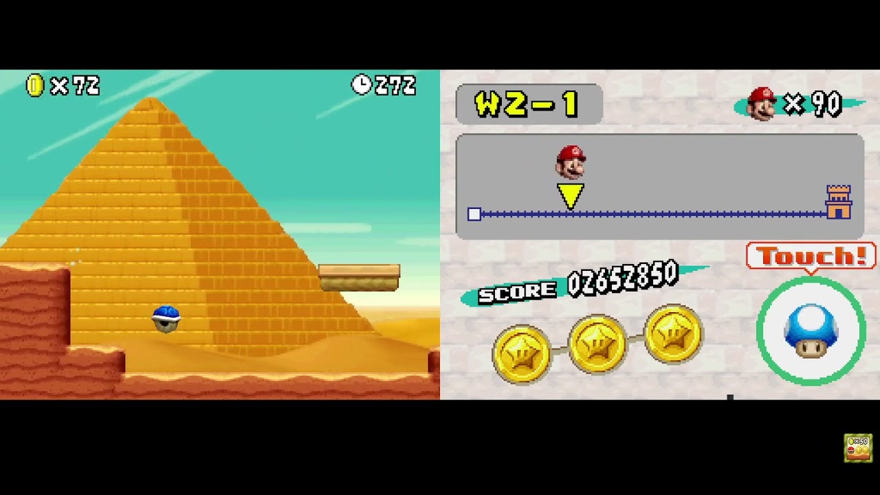 Greedy Disco Shell (New Super Mario Bros. W2-1)
