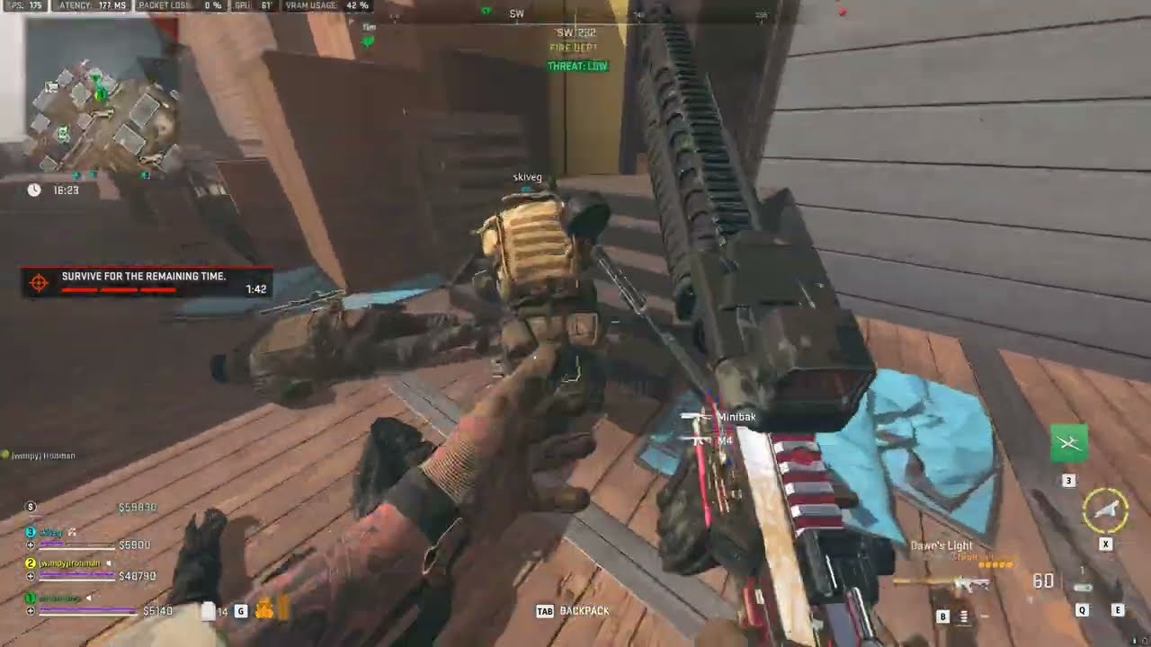 DMZ Vondel hunted at floating