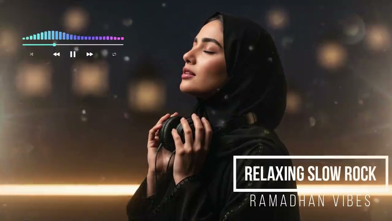 Relaxing Slowrock Ramadan Vibes | Soothing Islamic Slow Rock for Quiet Evenings