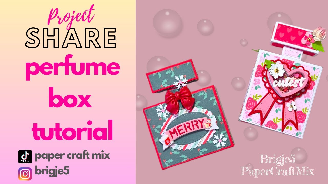 KSCraft Perfume Box Tutorial: @kscraft1652 New December Valentine Release