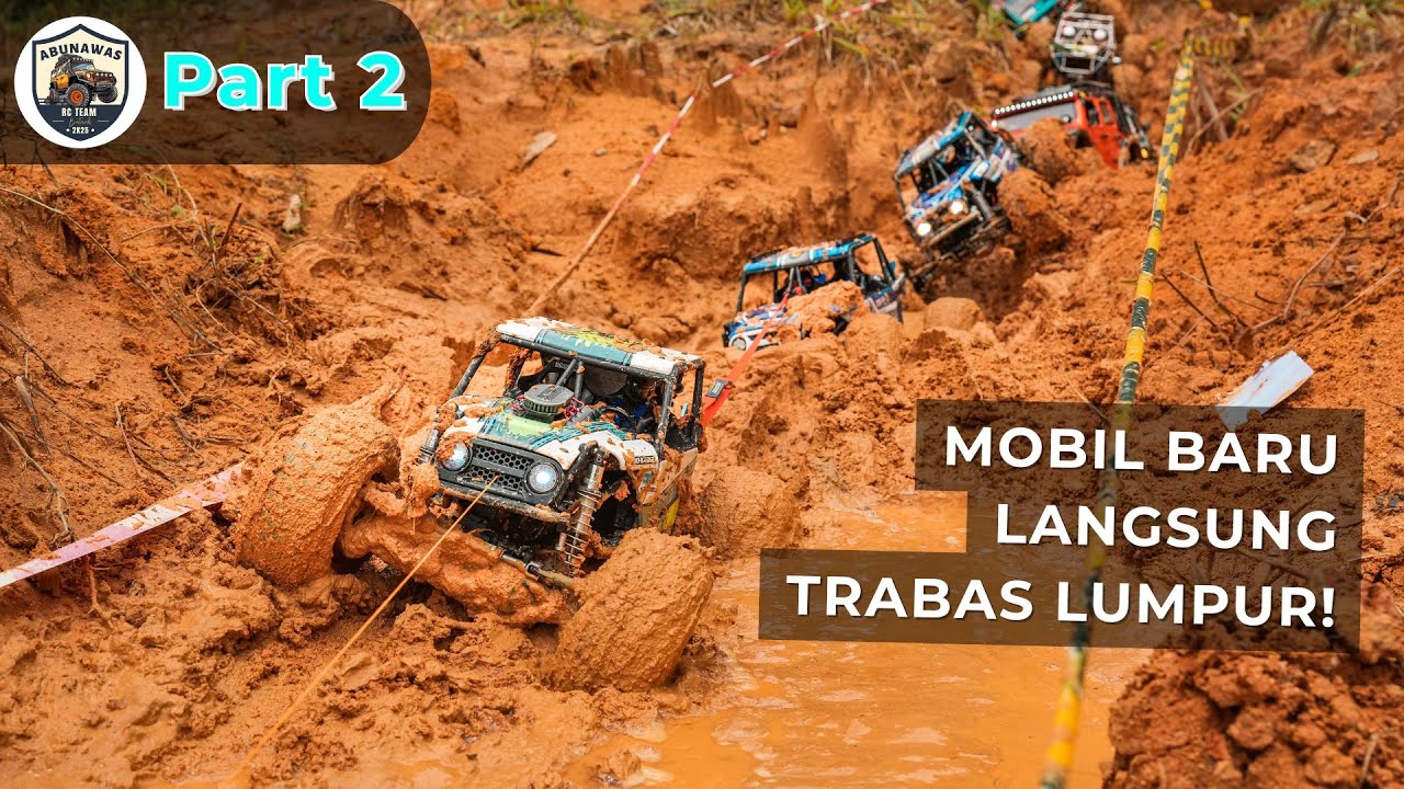 Offroad Lumpuran Ekstrim Bareng Batuah RC Team Trailing Series Part 2/2 | RC Adventure Skala 1/10