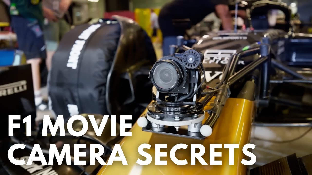 F1 The Movie: Camera Secrets - Filmmaking is changing...