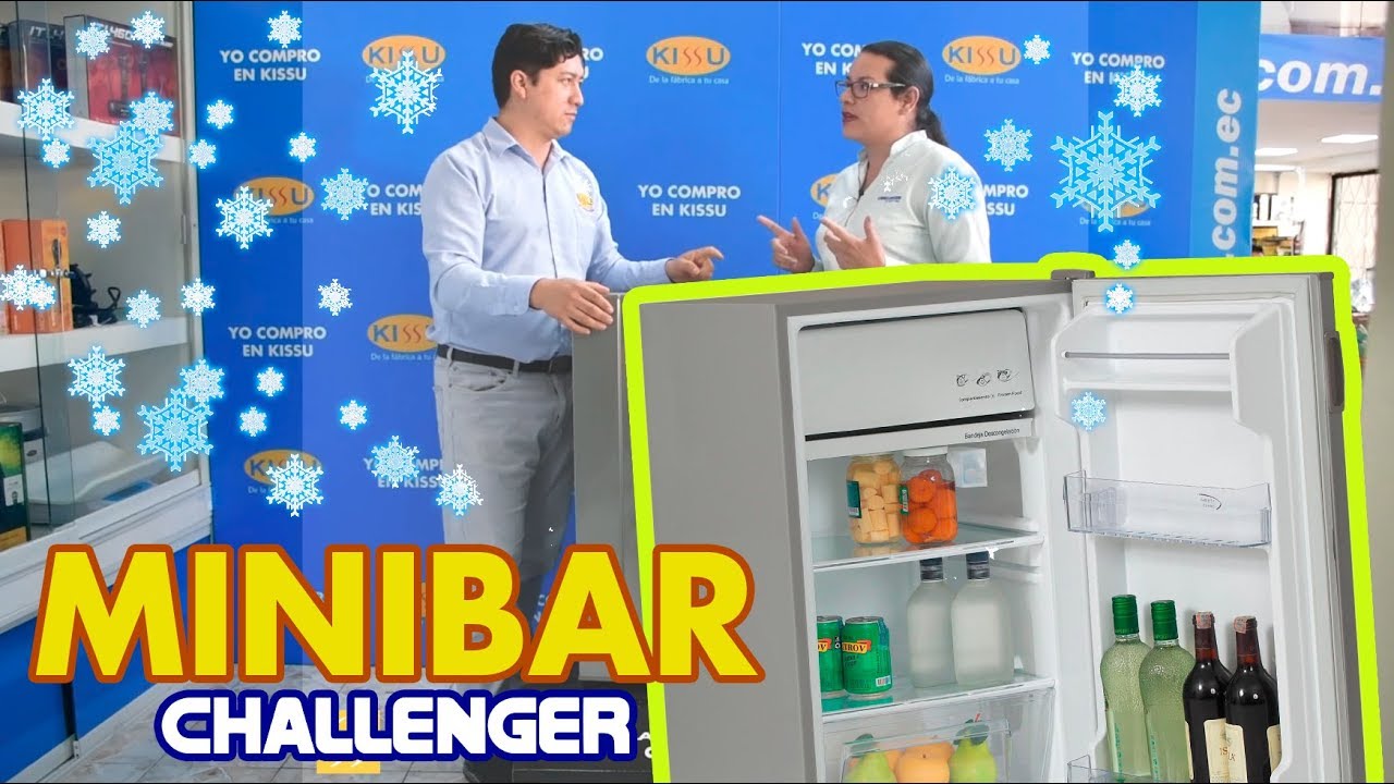 EL UNICO MINIBAR CON DESCONGELAMIENTO SEMIAUTOMÁTICO